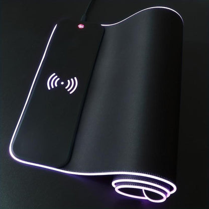 Wireless Charging RGB Gaming Mouse Pad