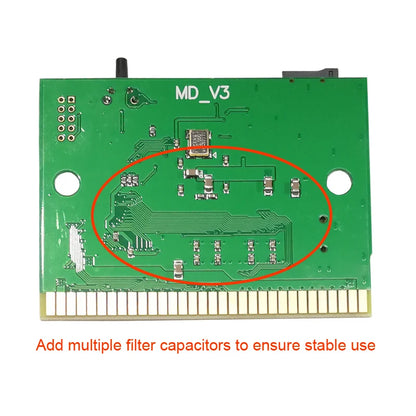 1500 in One EDMDS V3 Pro China Version Md Game Cassette for Sega Game Consoles Ever Drive Series